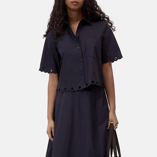 Short Sleeve Shirt in Black