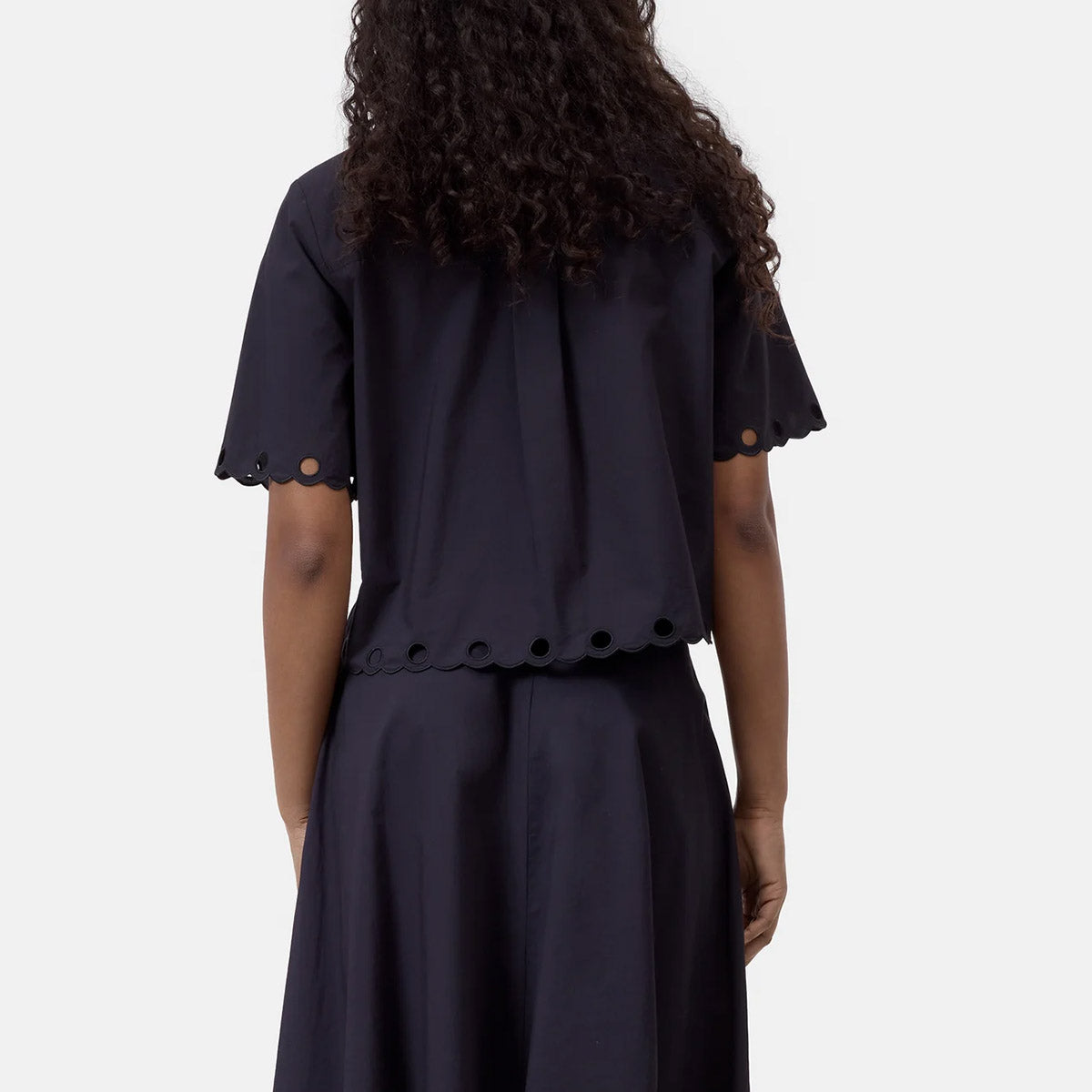 Short Sleeve Shirt in Black