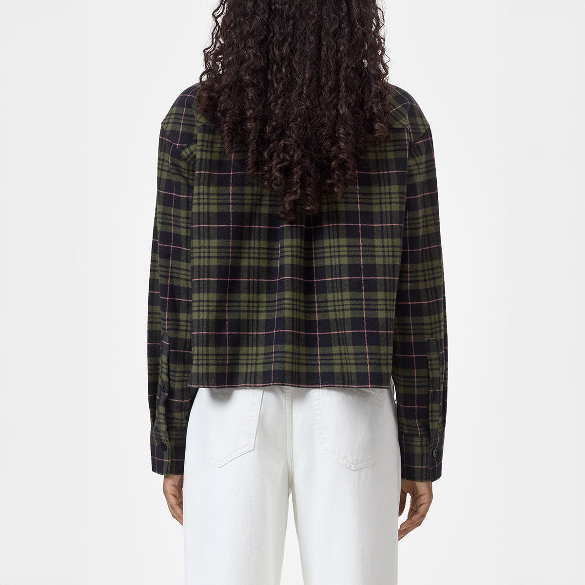 Oversized Shirt in Cypress Green
