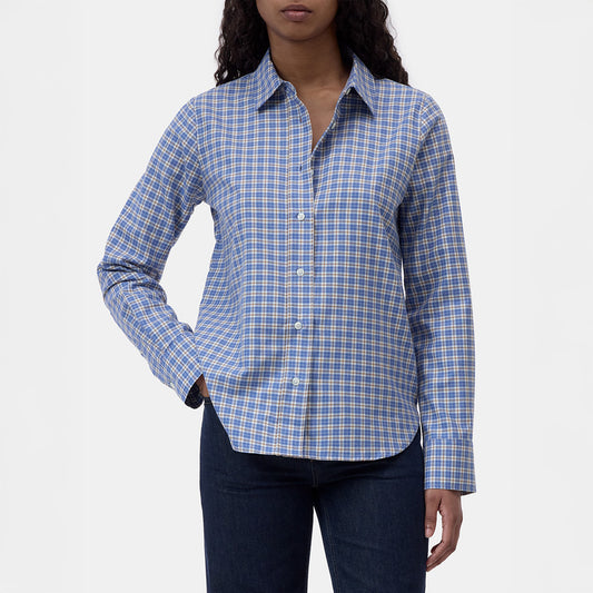 Basic Shirt in Storm Blue