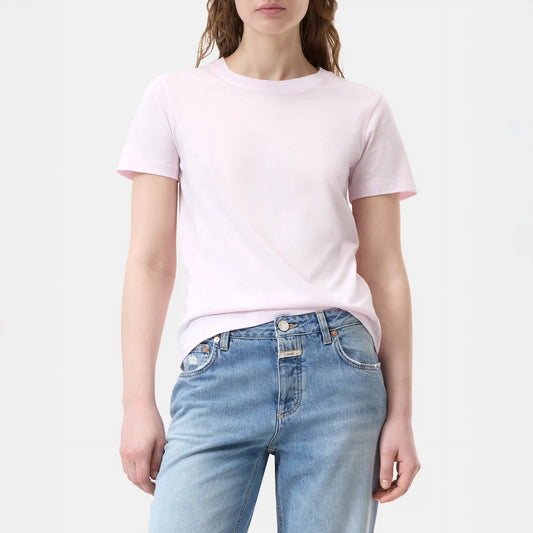 Basic T-Shirt in Milkshake Pink