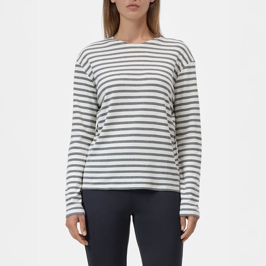 Basic Longsleeve in Dark Gray Melange
