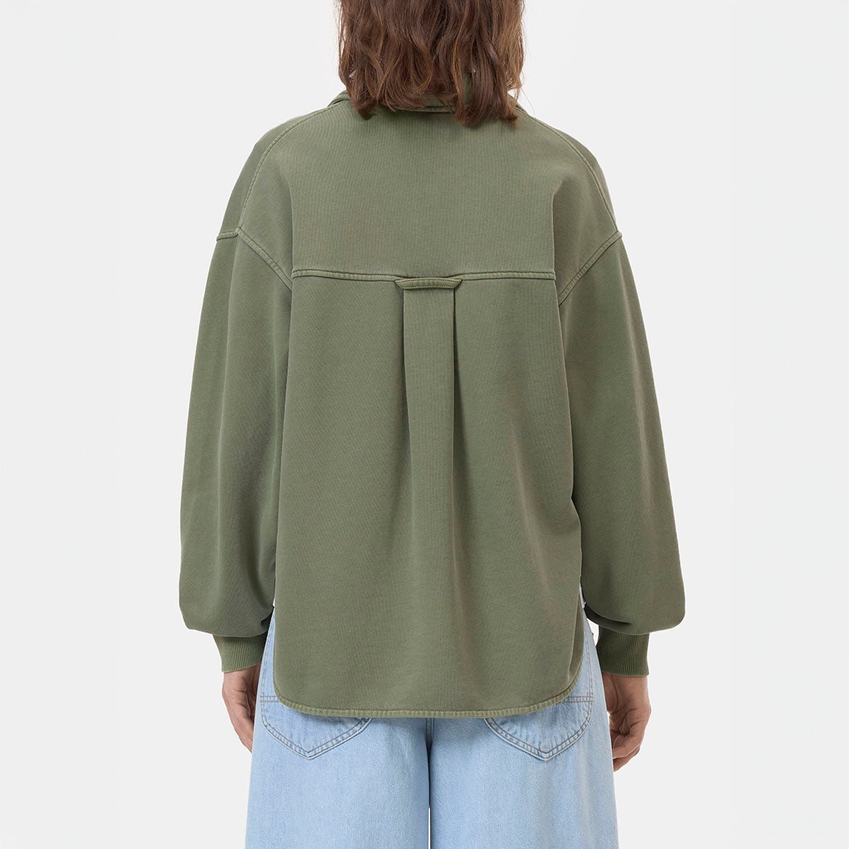 Rugby Sweatshirt in Army Green