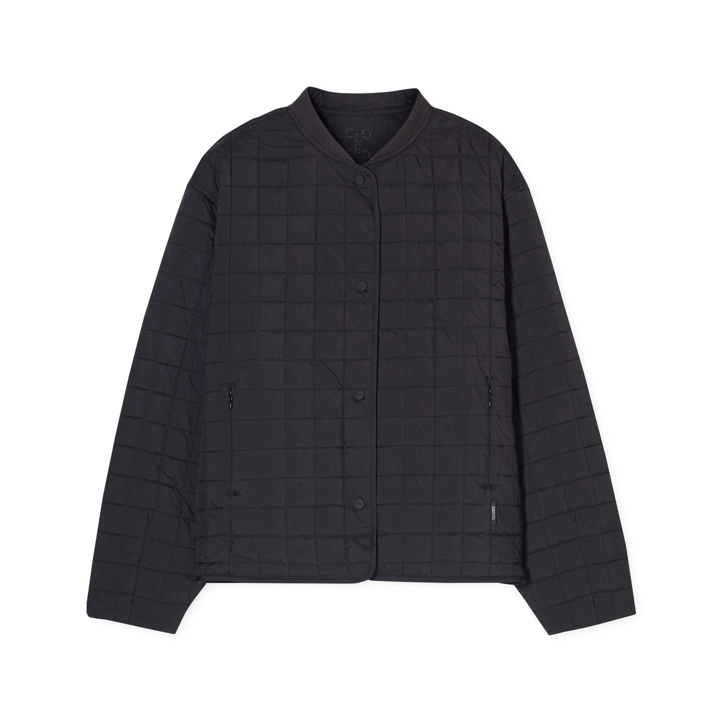 Reversible Quilted Jacket in Black