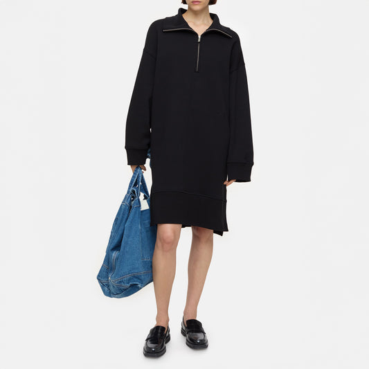 Sweatshirt Dress in Black