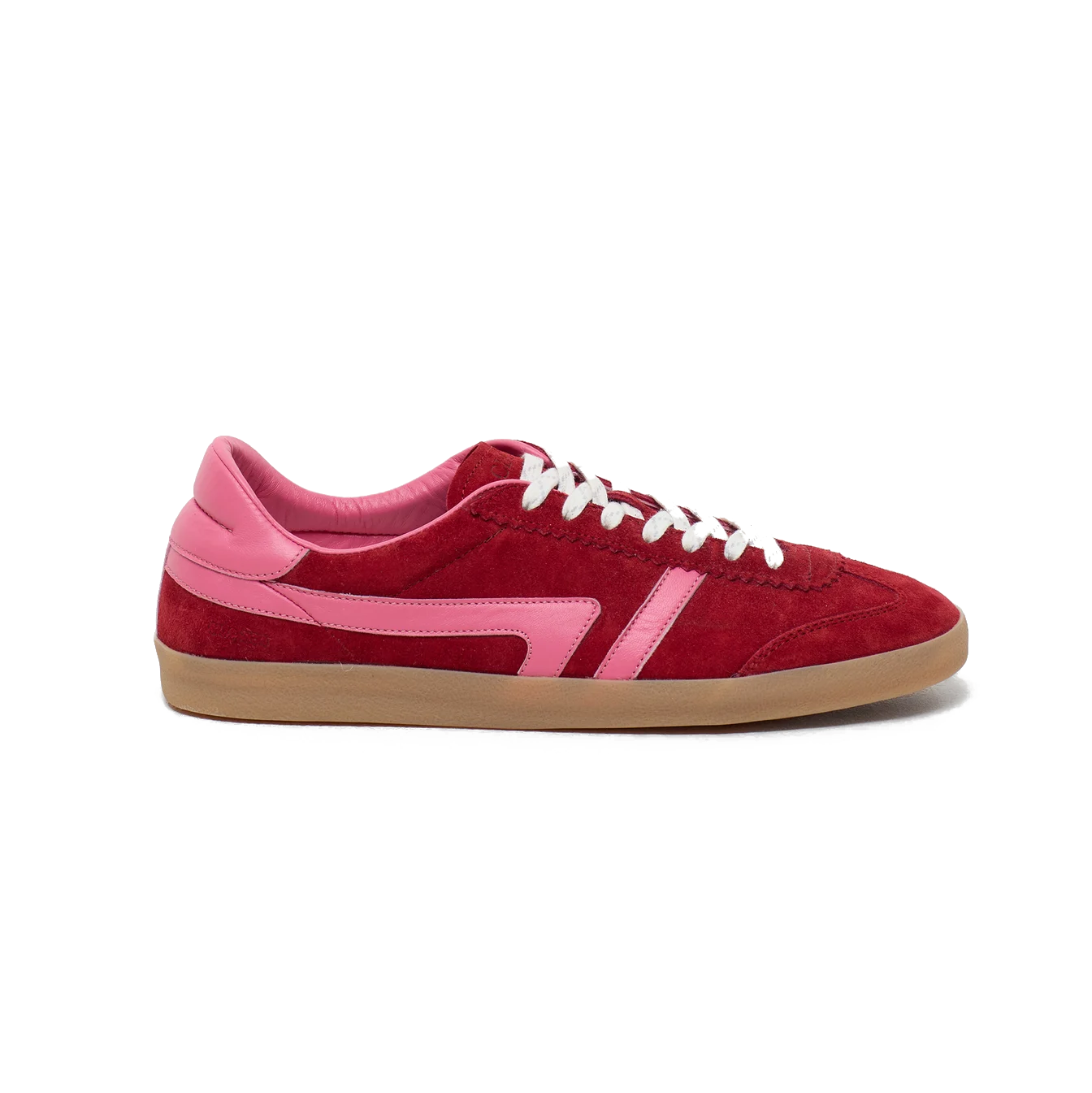 Slim Sneaker in Cherry Red