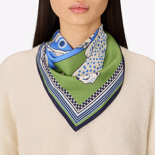 Collectionneur Scarf in Green