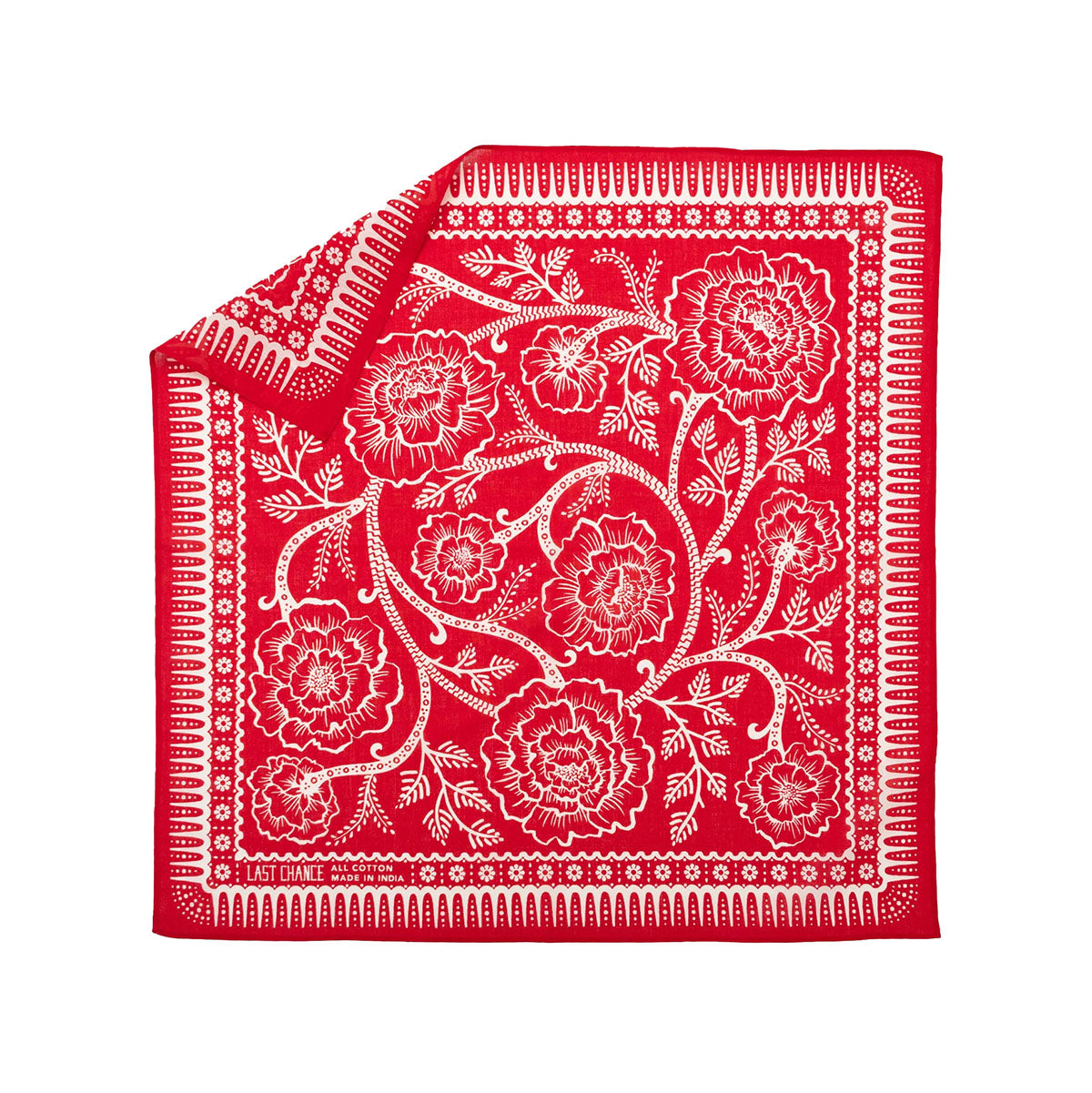 Ramble Bandana in Red Hot