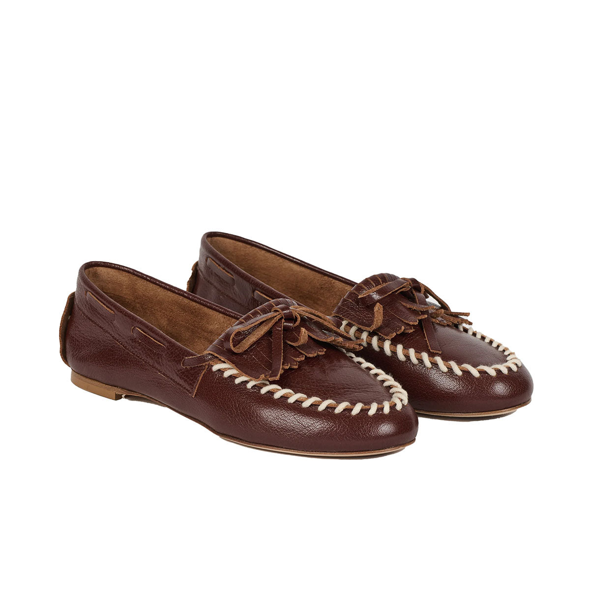 Camp Loafer in Bright Burgundy