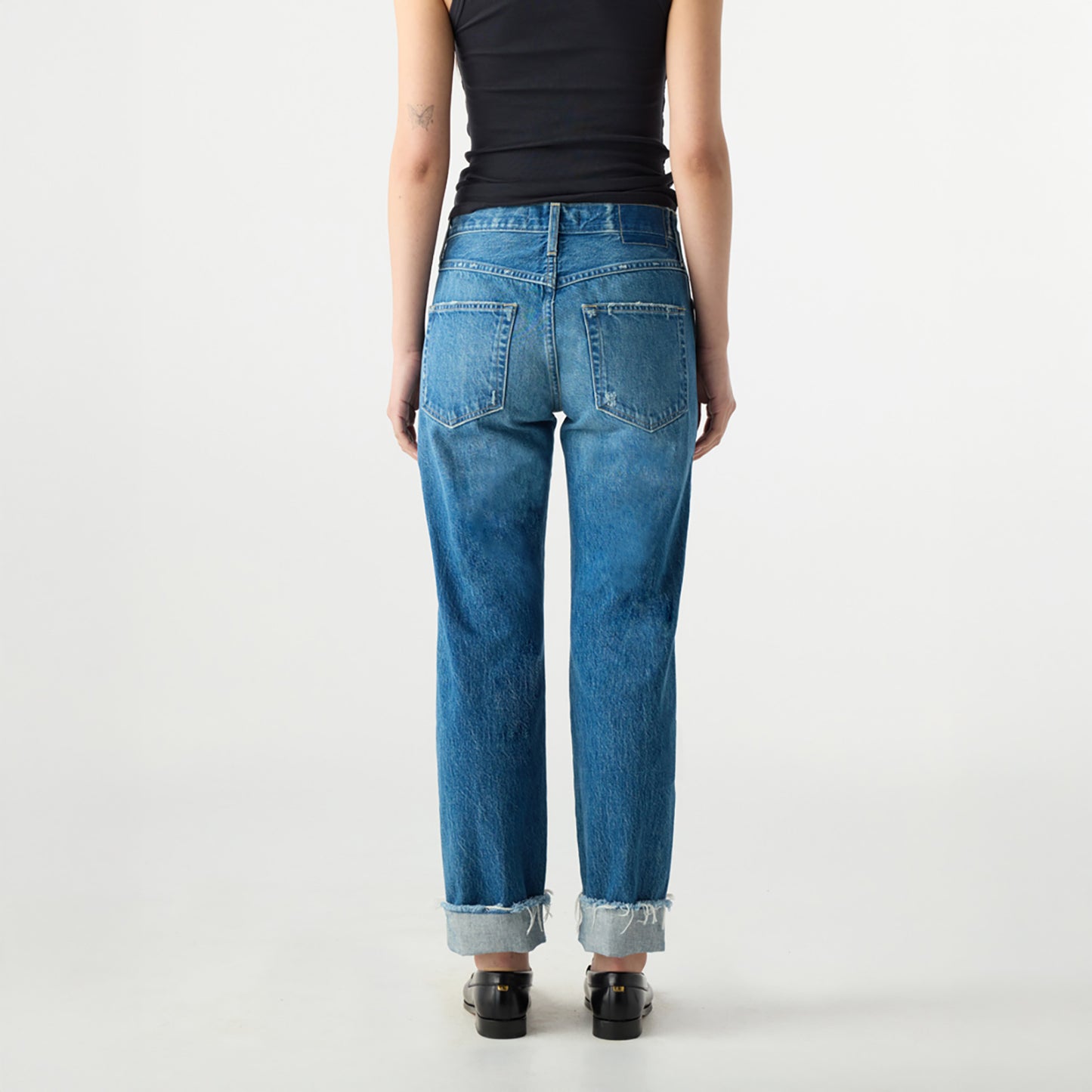 Camryn Cuffed Jean in Magnetic