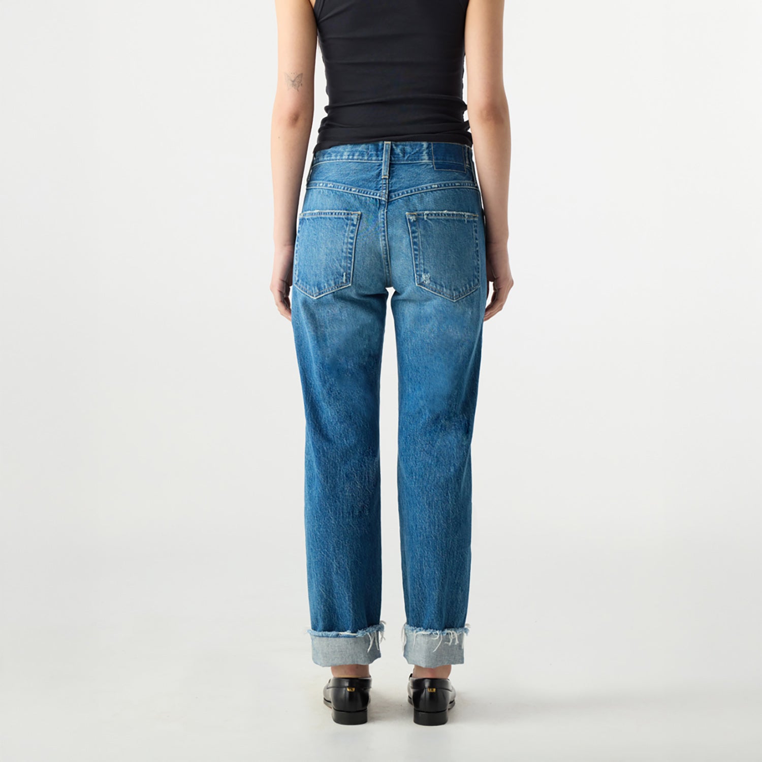 Camryn Cuffed Jean in Magnetic