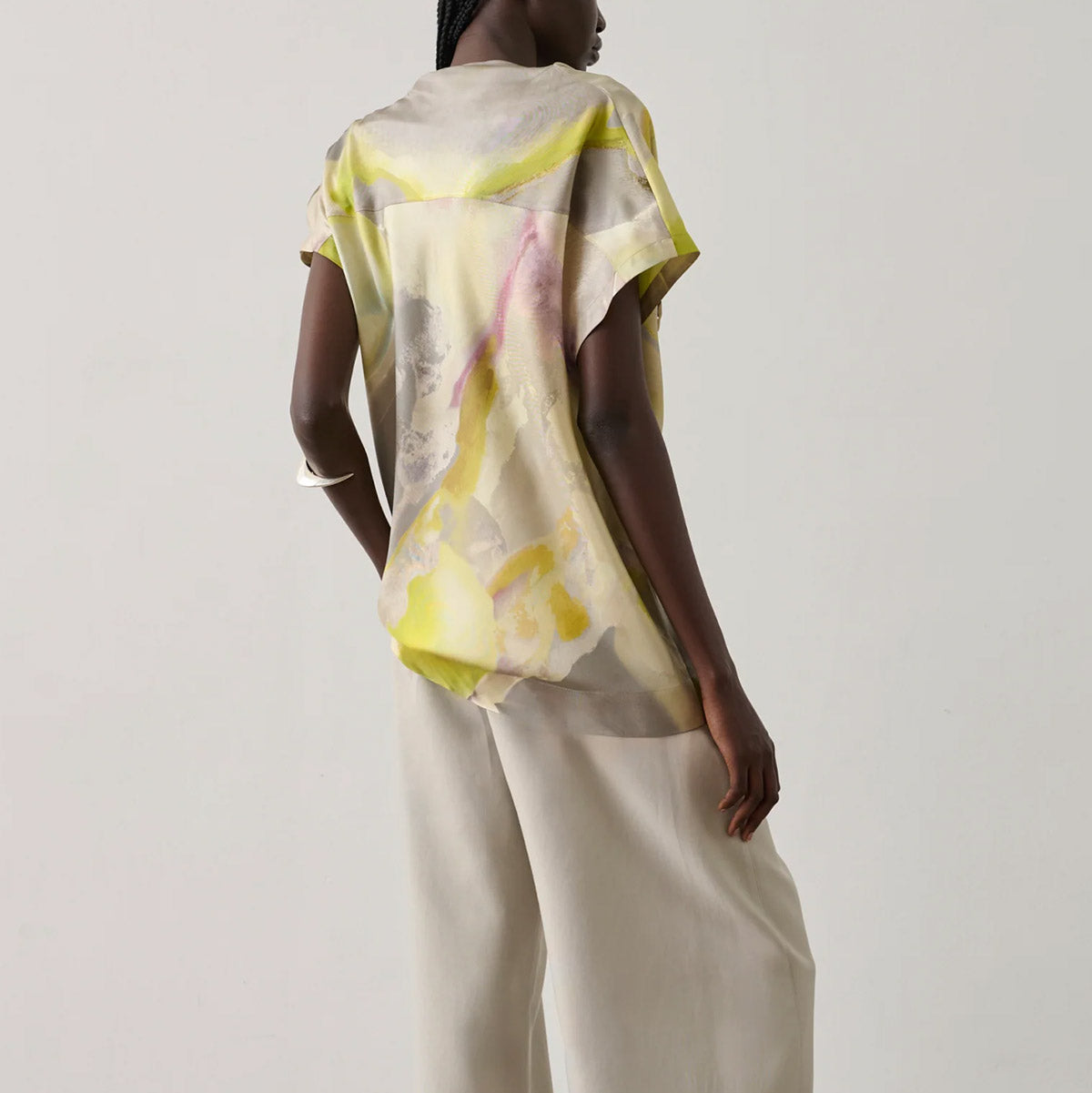 Heloise Top in Jaune