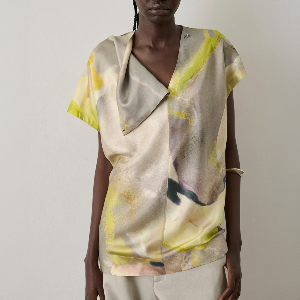 Heloise Top in Jaune