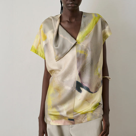 Heloise Top in Jaune