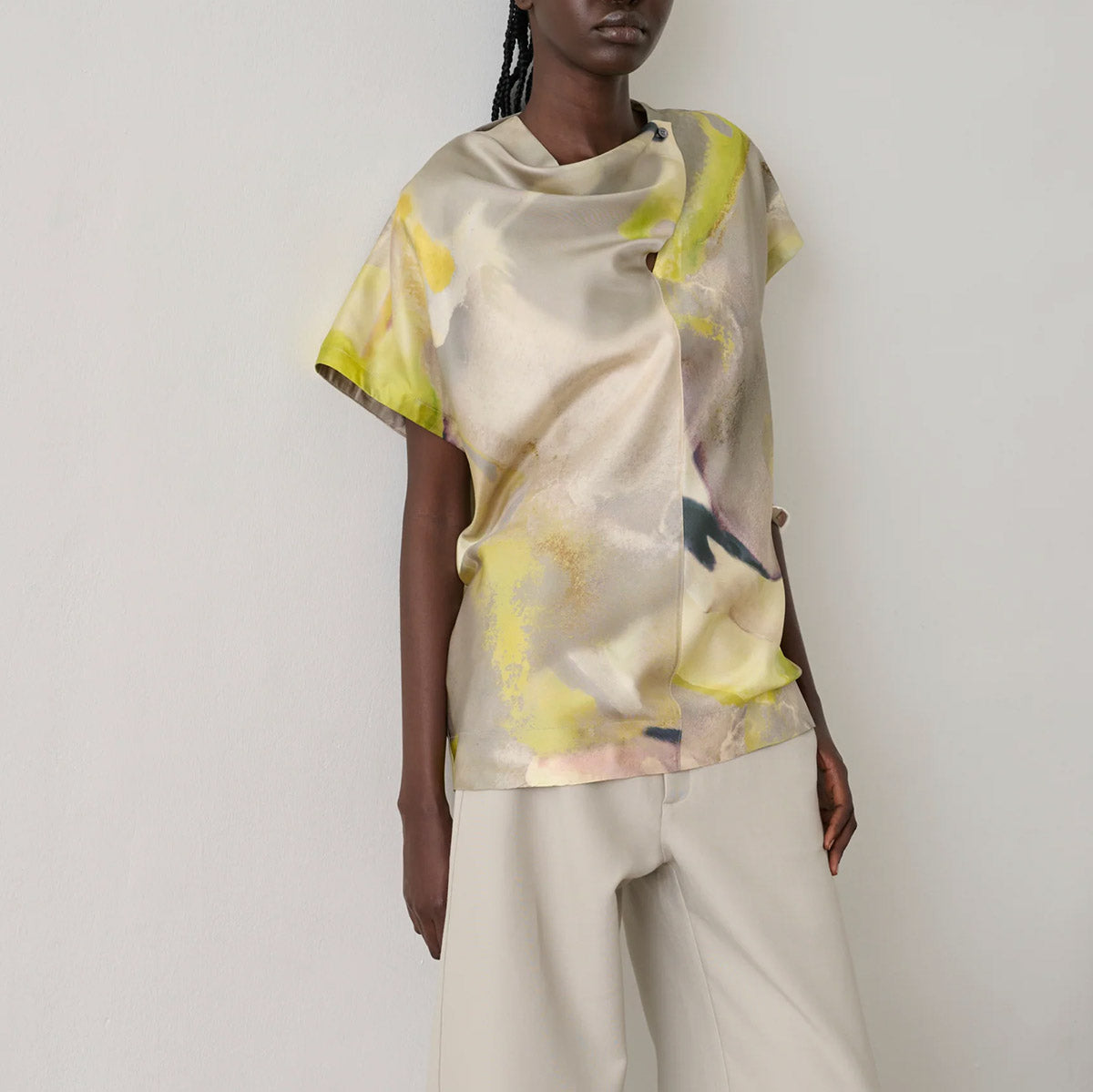 Heloise Top in Jaune