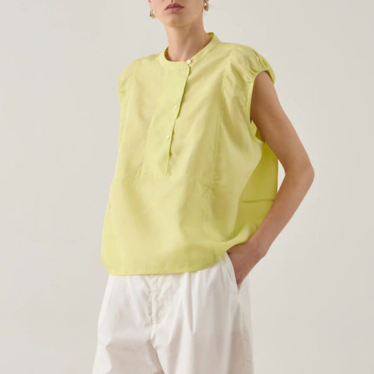 Danube Blouse in Jaune