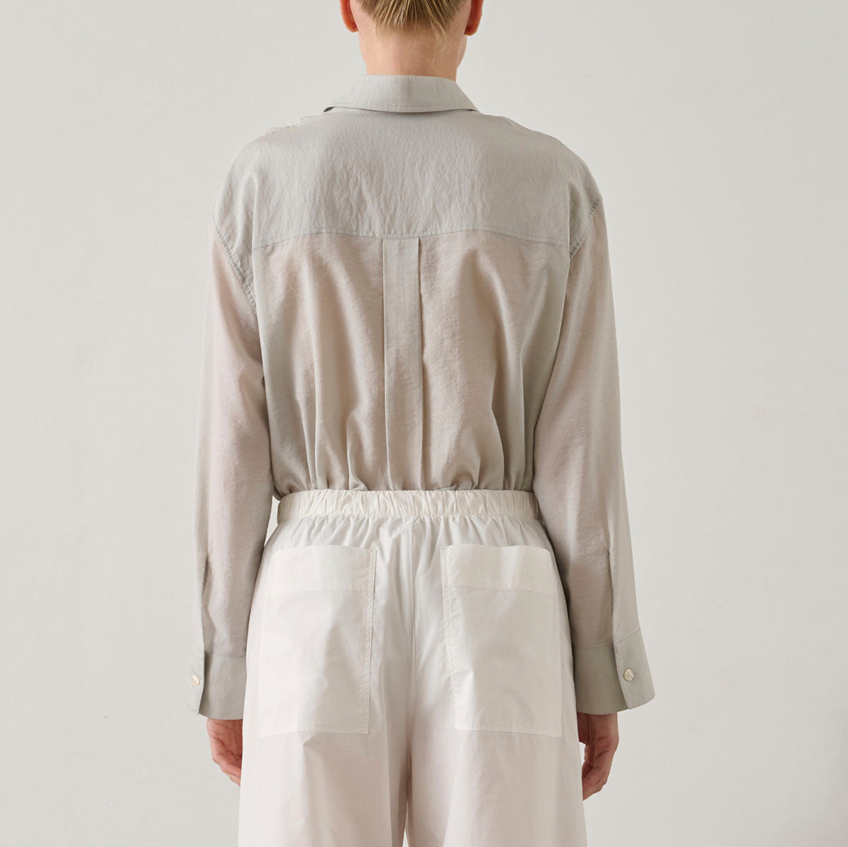 Francesca Top in Gris Clair