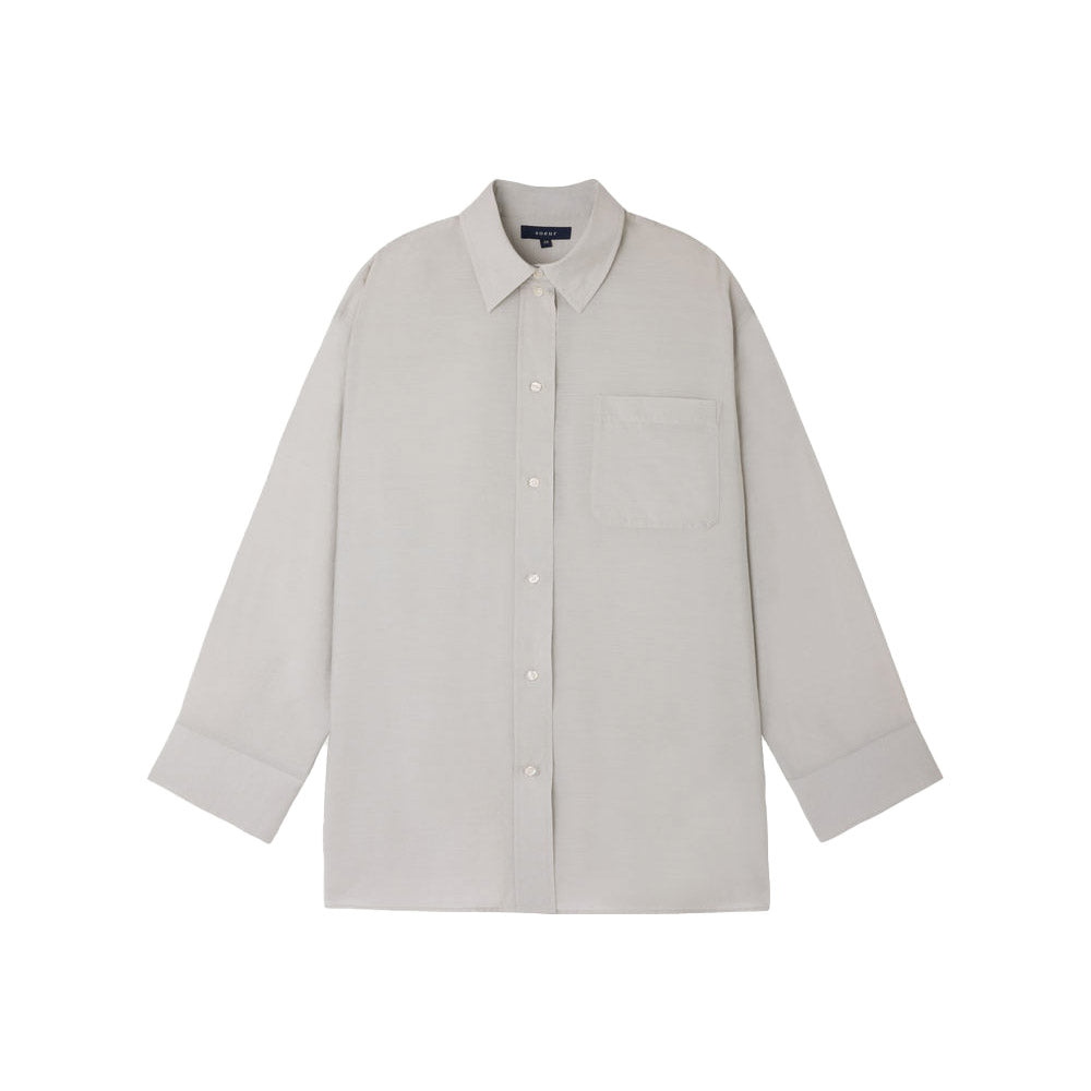 Francesca Top in Gris Clair