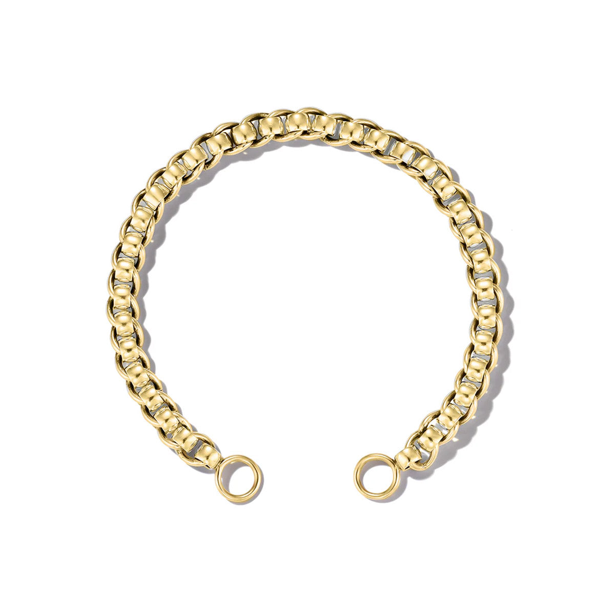 Rolling Curb in Yellow Gold