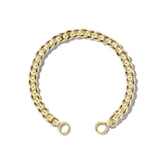 Rolling Curb in Yellow Gold