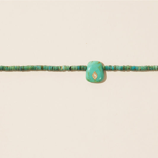 Taylor Necklace No.2 in Turquoise