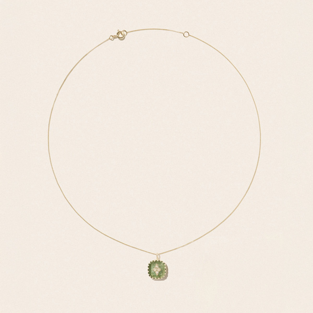Pierrot Necklace in Aventurine