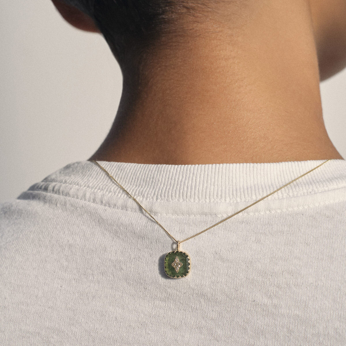 Pierrot Necklace in Aventurine