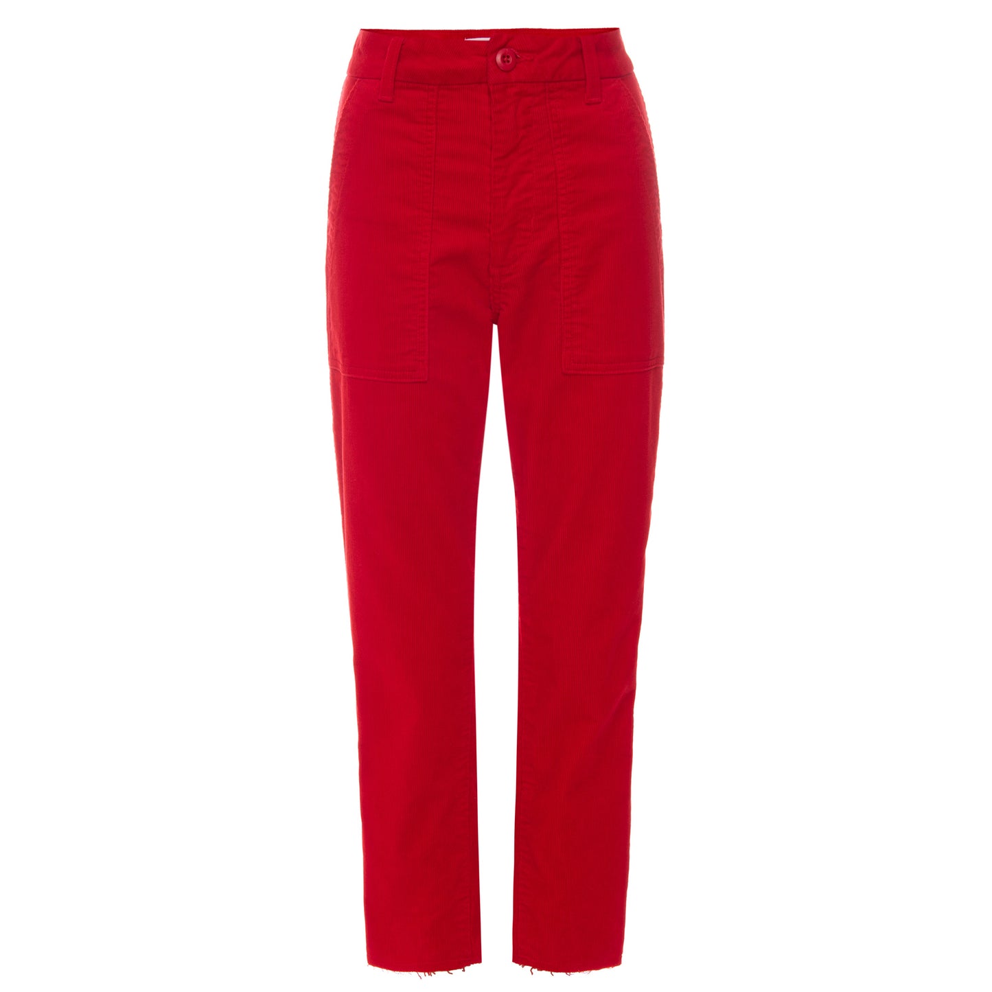 Corduroy Easy Army Trouser in Luscious Red