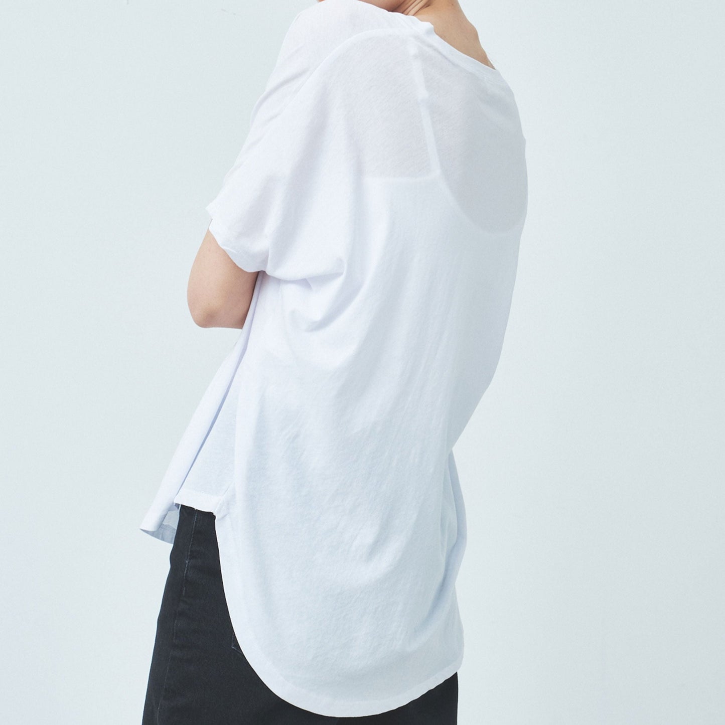 Jersey Short Sleeve Tee in White
