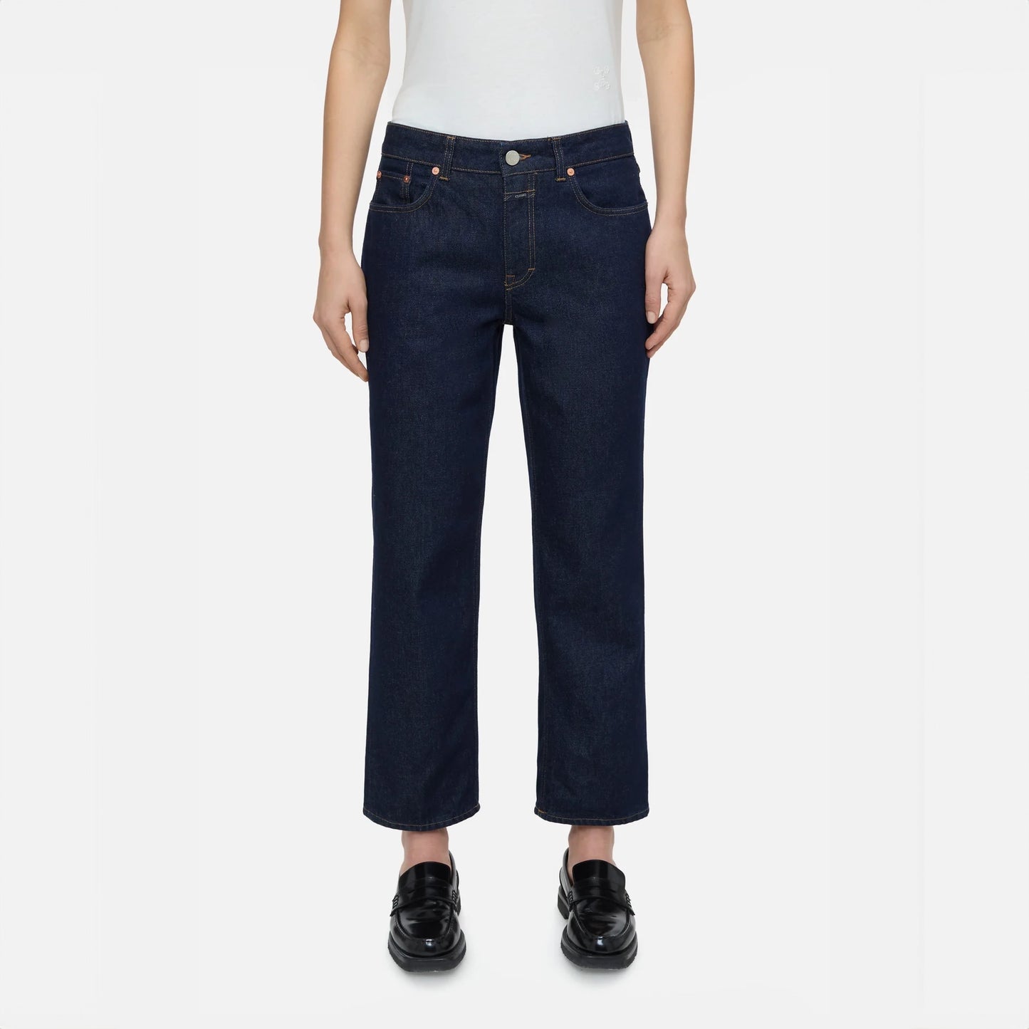 Milo Straight Leg Jean in Dark Blue