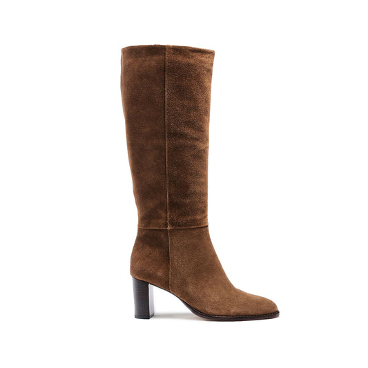 Catherine Scrunch Boot in Mocha