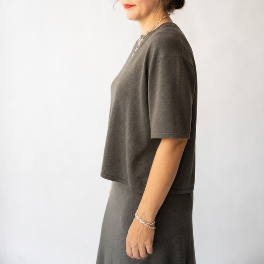 Rubie T-Shirt in Deep Walnut