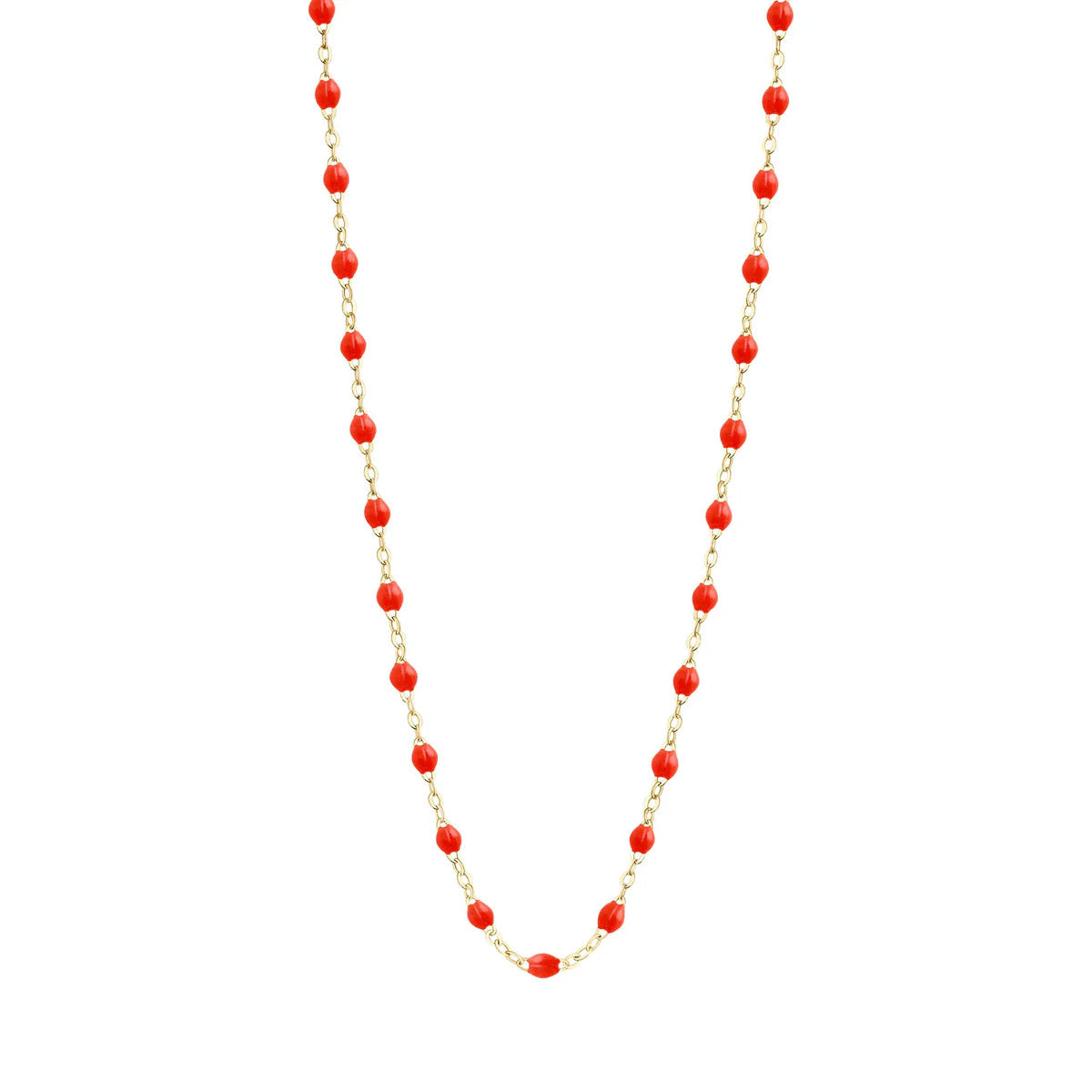 Classic Gigi Necklace in Coral