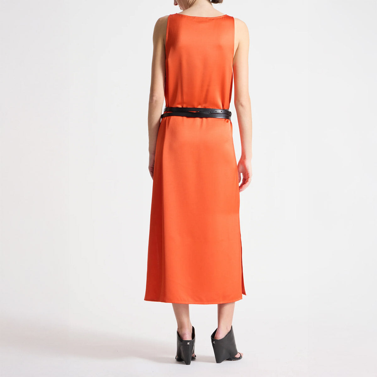 James Charmeuse Maxi in Mandarin