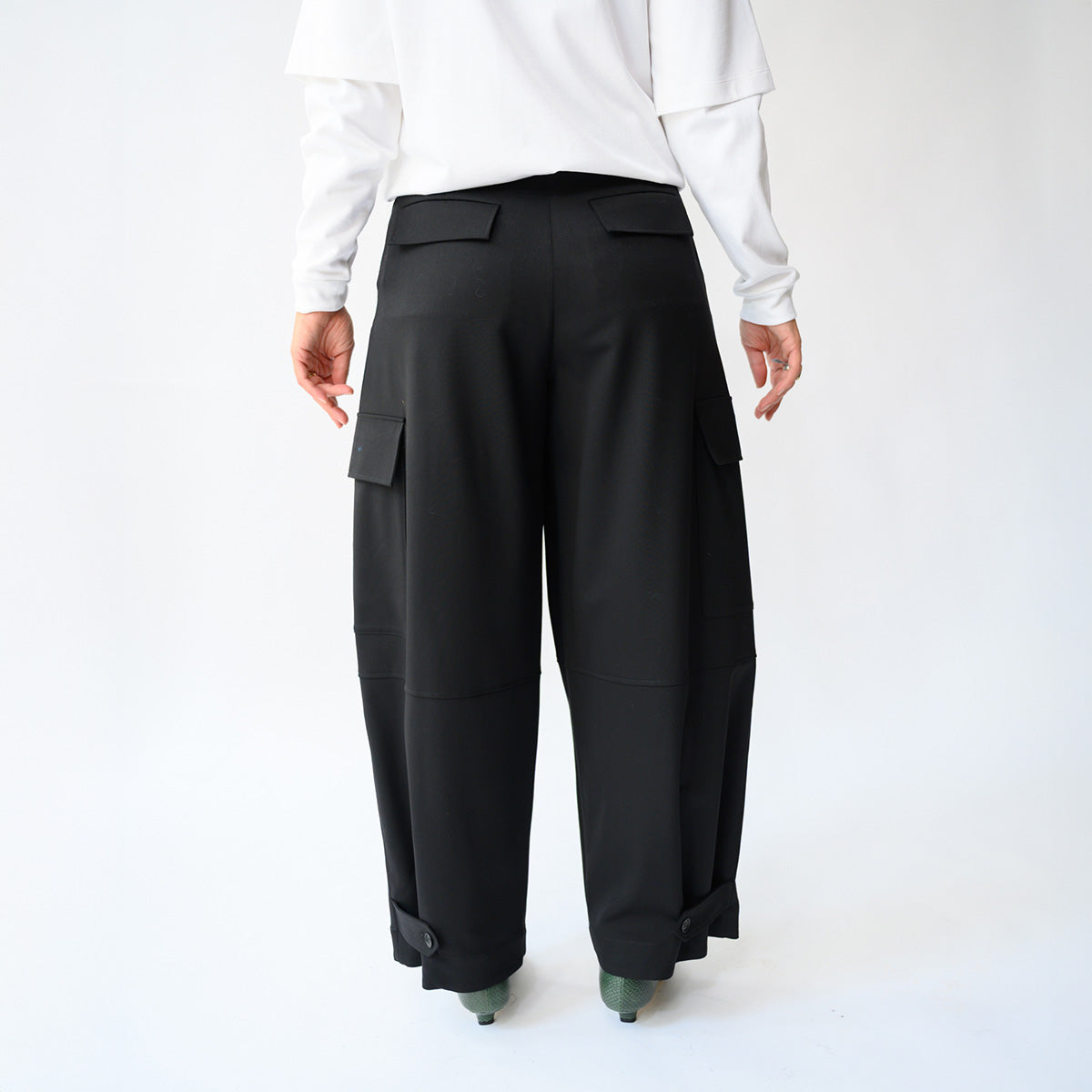 Cargo Trouser in Nero