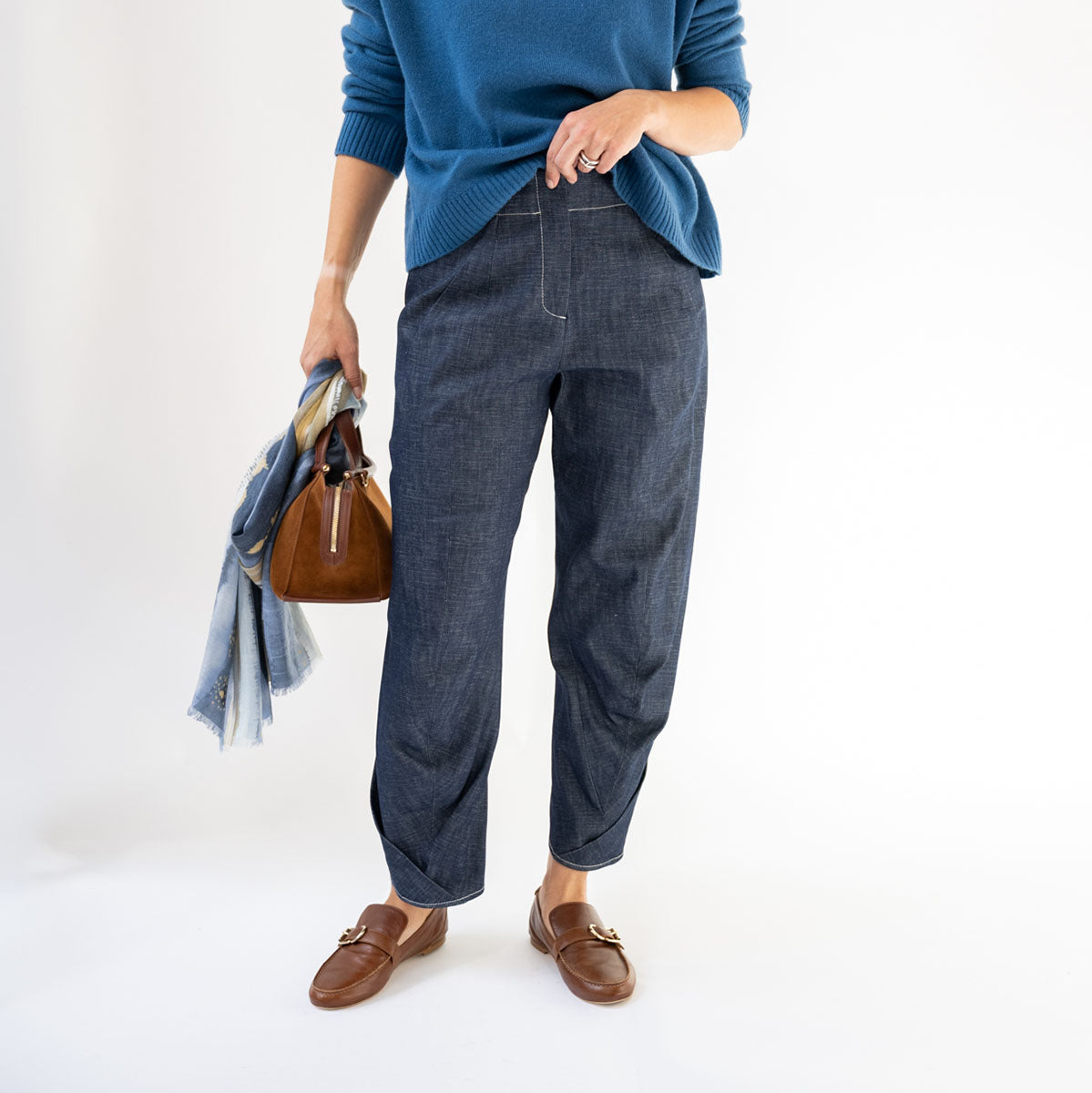 Takeo Eco Denim Pant in Indigo