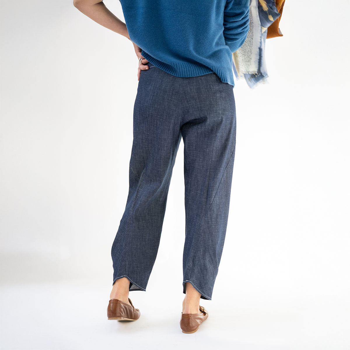 Takeo Eco Denim Pant in Indigo