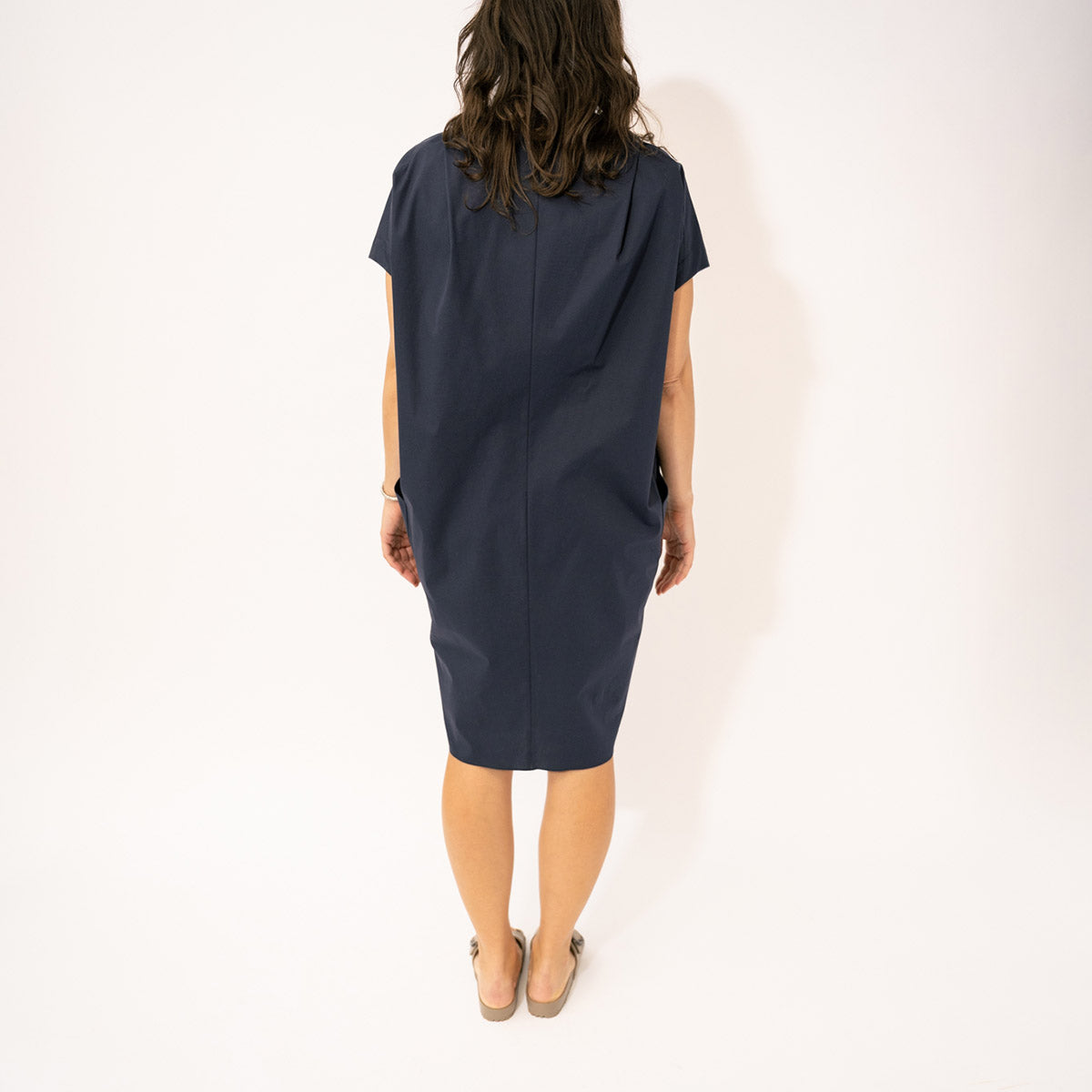 Fin Gaban Dress in Navy