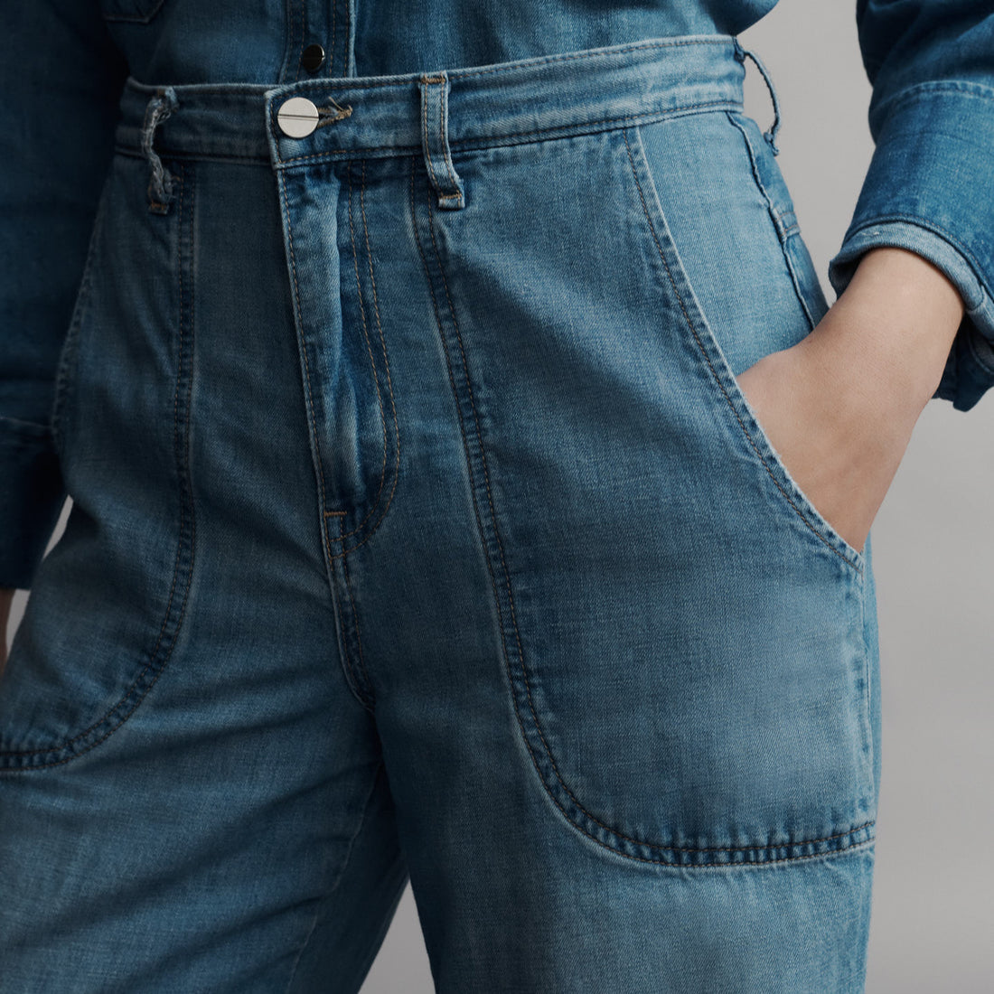 Jetties Beach Jean in Vintage Wash