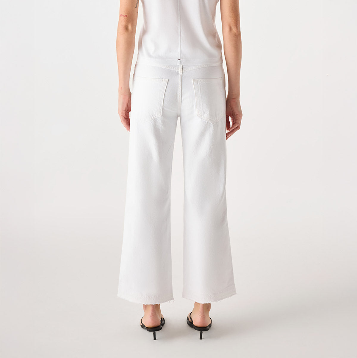 Robbie Pant in White