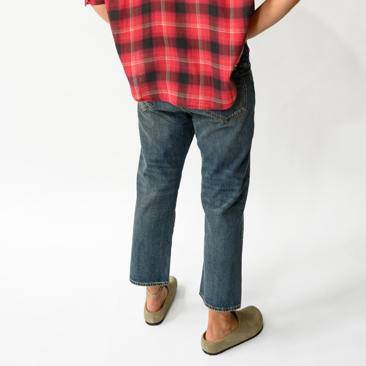 Haisley Slouch Boyfriend Jean in Sloane Indigo