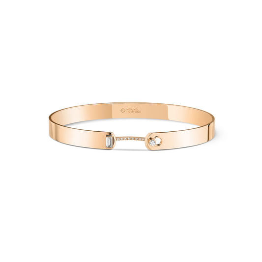 Dinner Date GM Bangle in Rose Gold