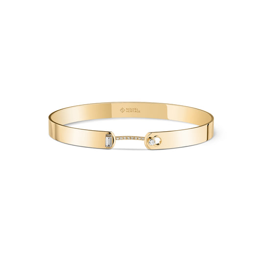 Dinner Date GM Bangle in Yellow Gold