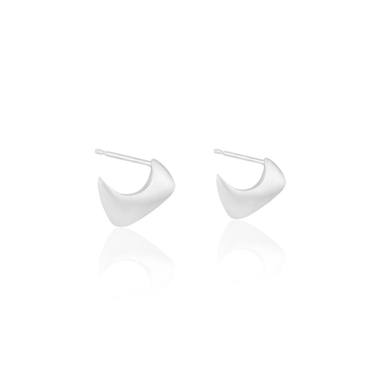Small Kerang Hoops in Silver