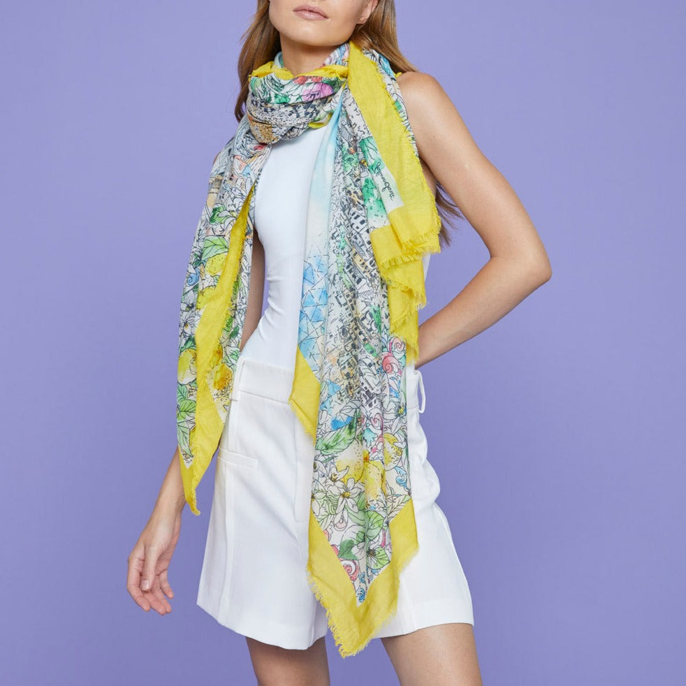 Costiera Printed Scarf