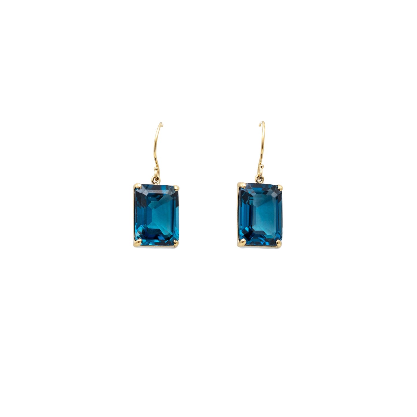 London Blue Topaz Earrings