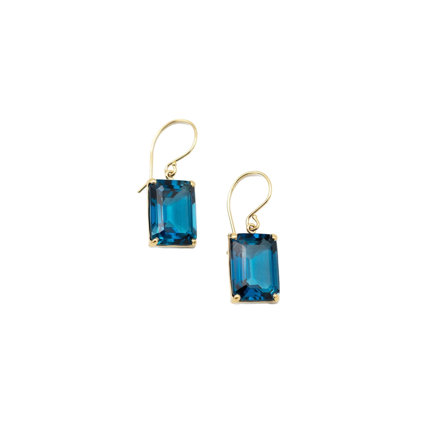 London Blue Topaz Earrings