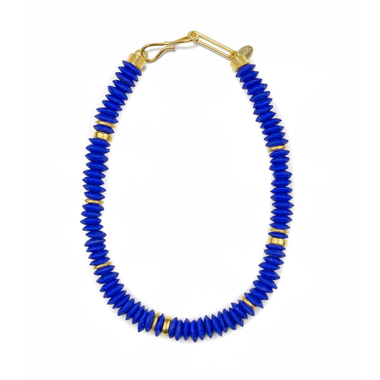 Laguna Necklace in Dark Electric Blue