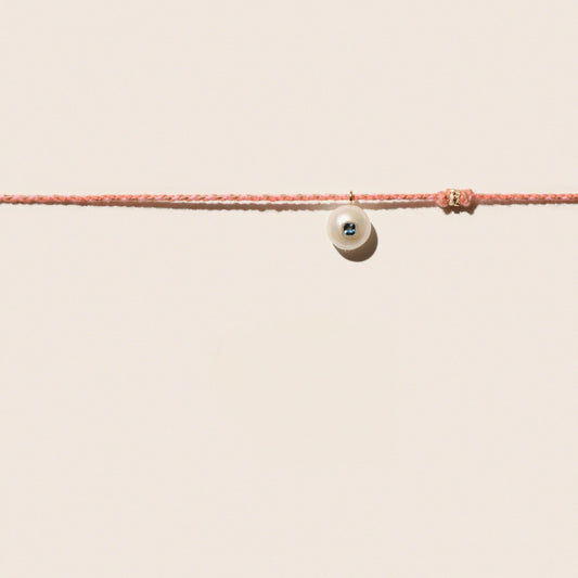Eddie Necklace with Topaz