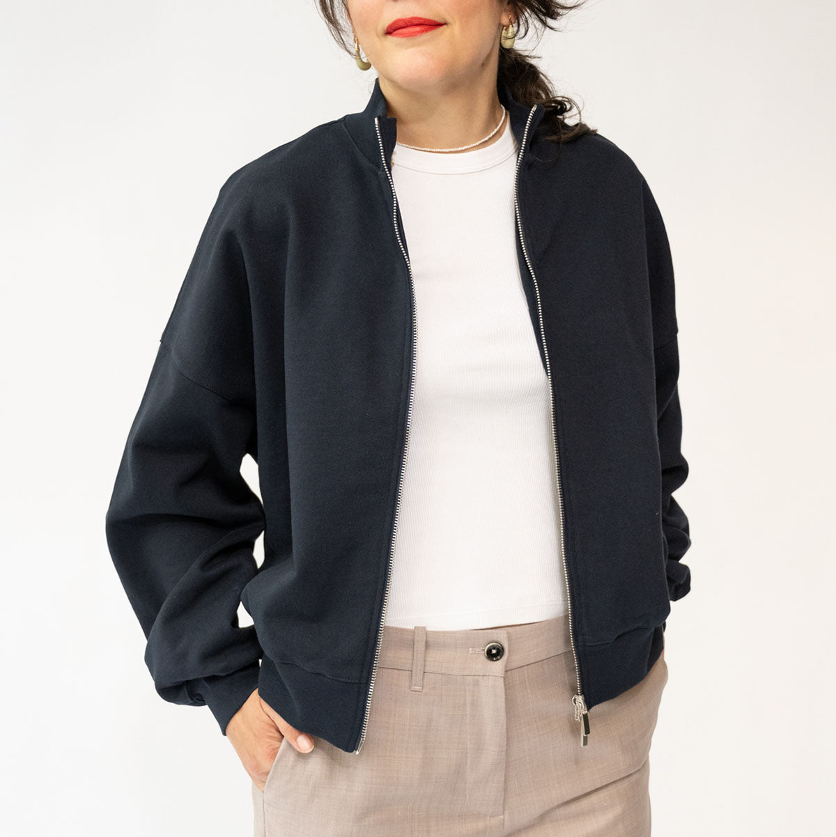 Elianna Sweatshirt in Navy